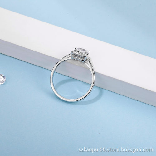 Engagement Wedding Ring Hot Selling Silver Sets 925 Jewelry Vendors Rings